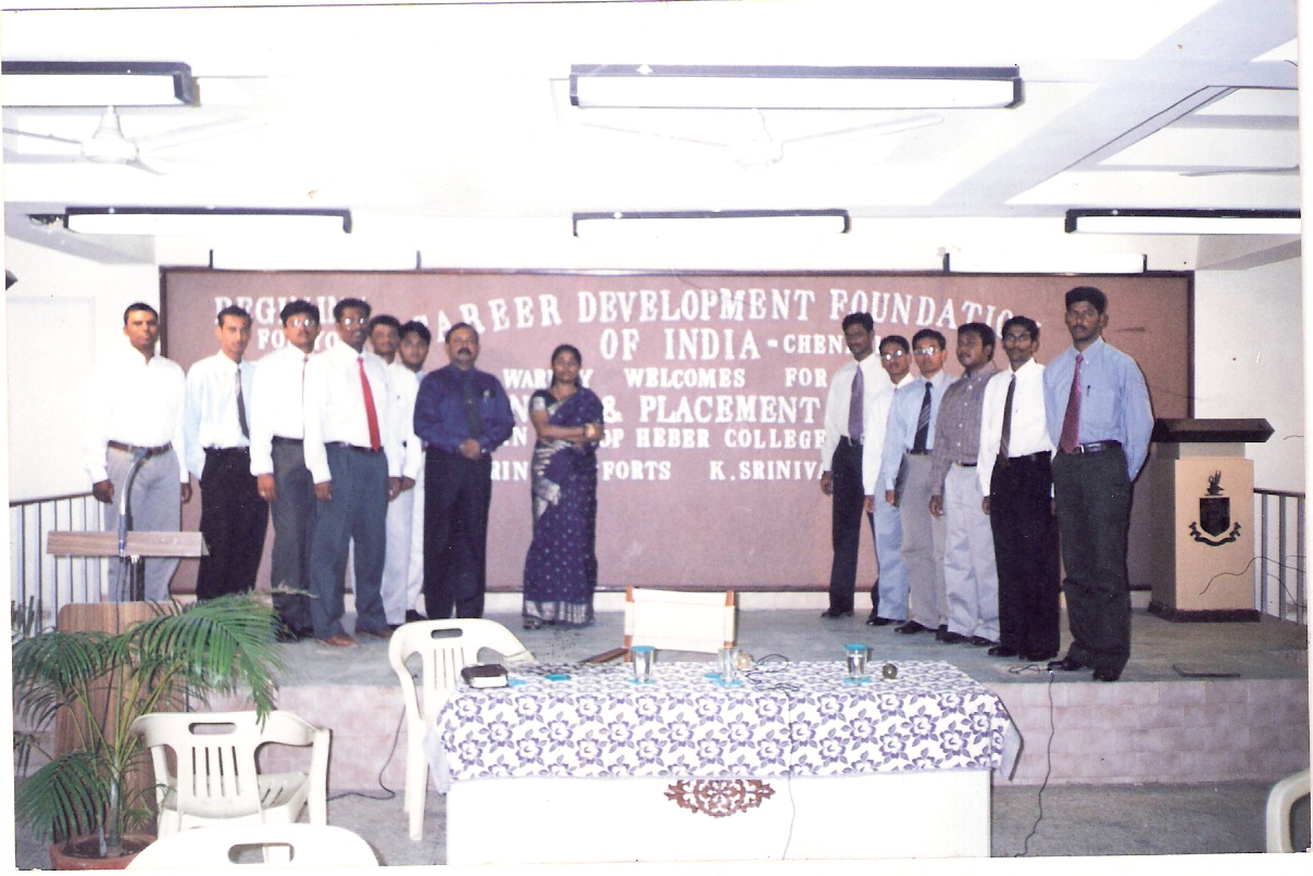 CAREER DEVELOPMET SEMINAR AT THRICHY SOCIETY AT KANCHIPURAM