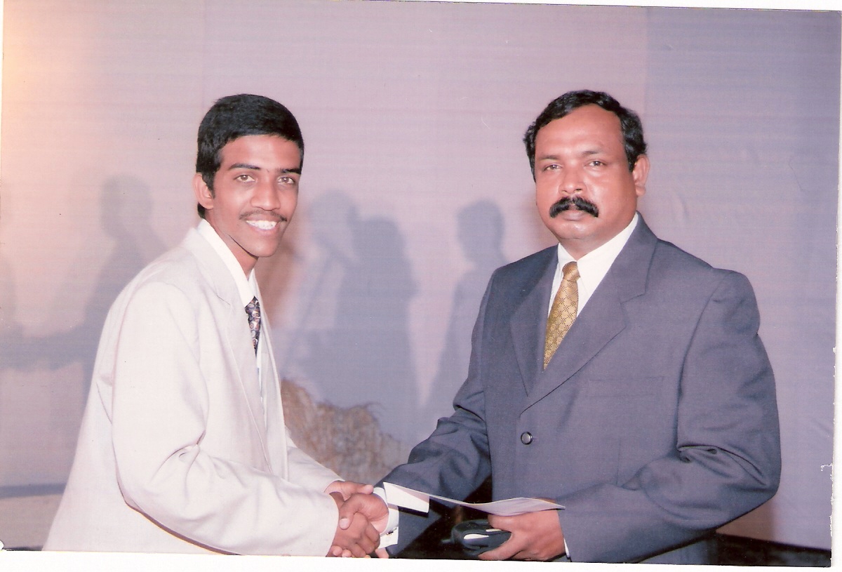 FELICITATING Mr.SIVA RAMAKRISHNAN- PROGRAMME COORDINATOR - CAMBRIDGE INTRNATIONAL EXAMINATION