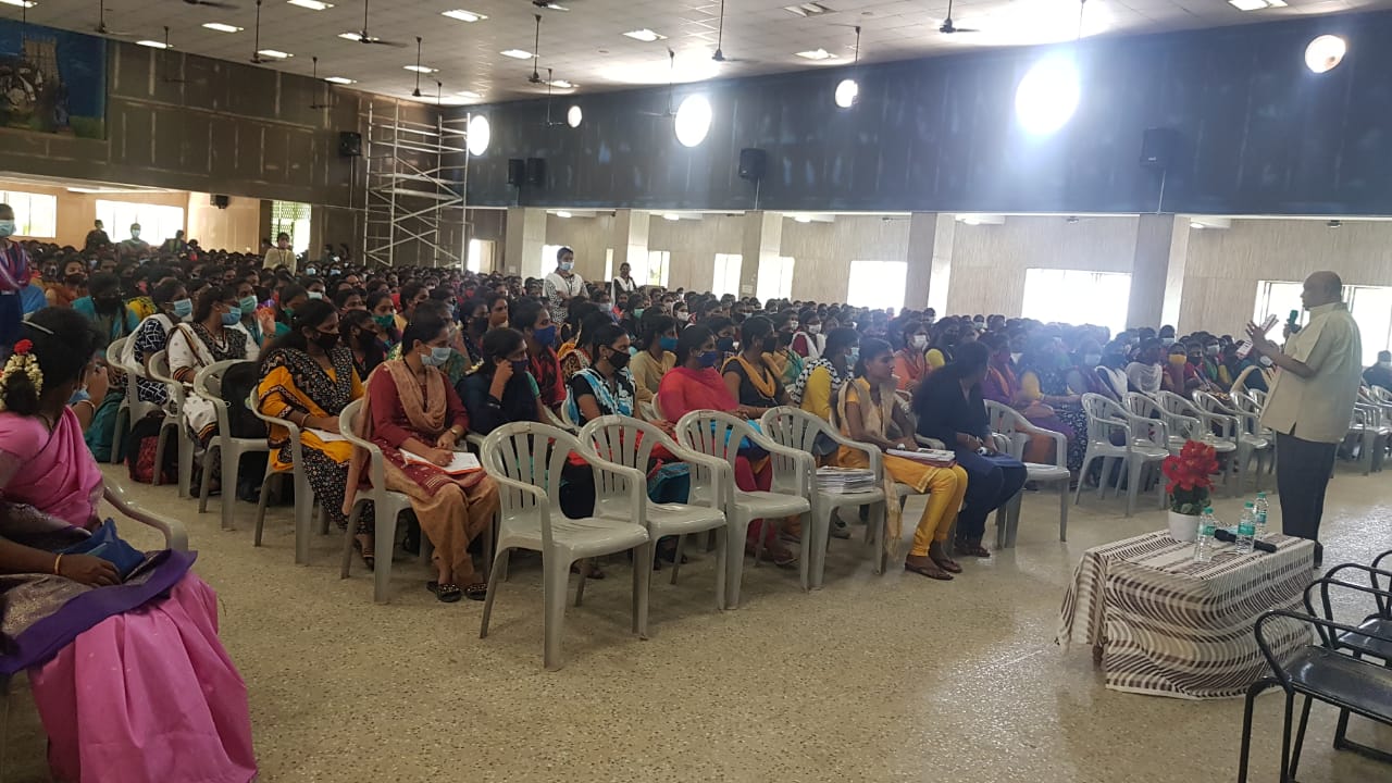 EDP SEMINAR AT VALLIAMMAL COLLEGE ON 29TH SEP 2021