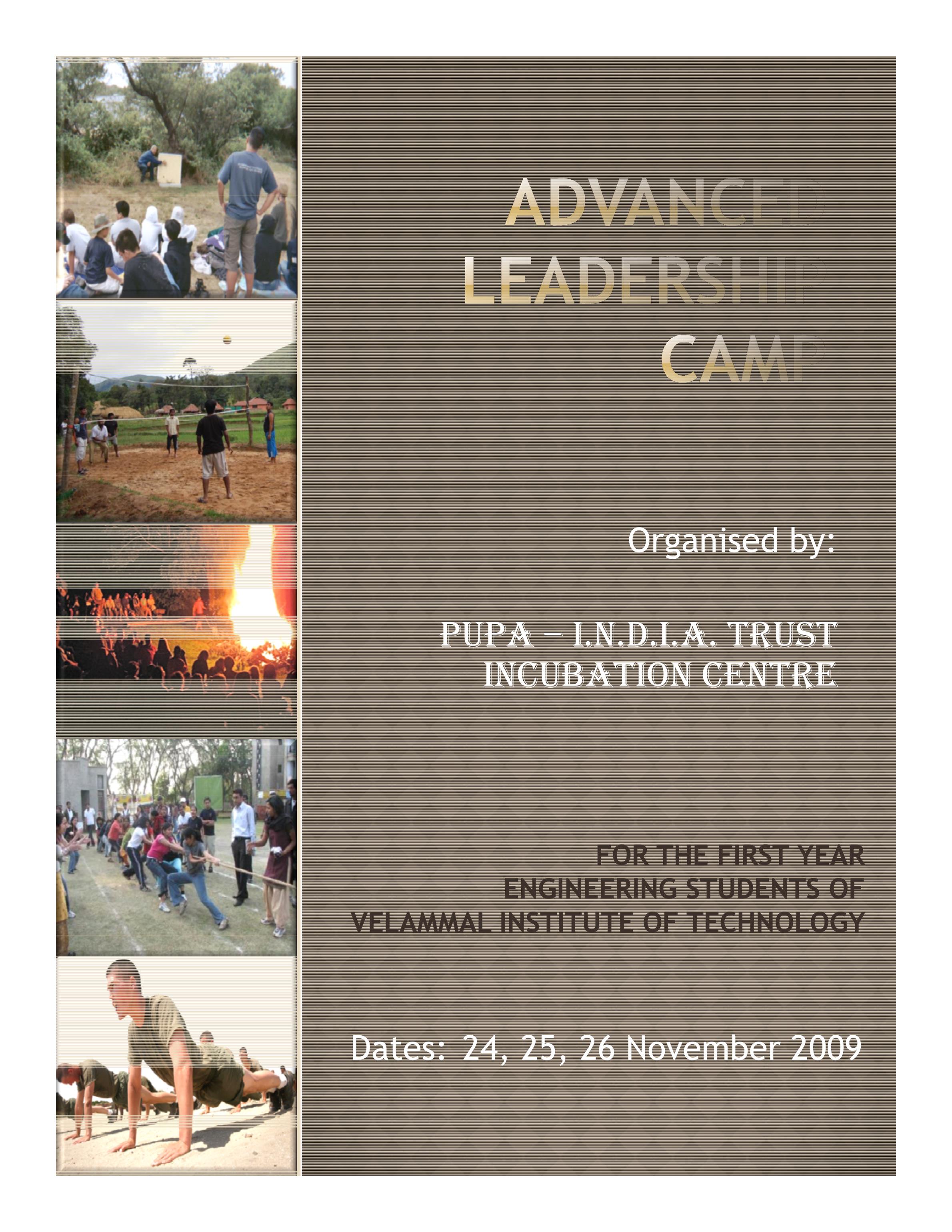 ADVANCED LEADERSHIP CAMP